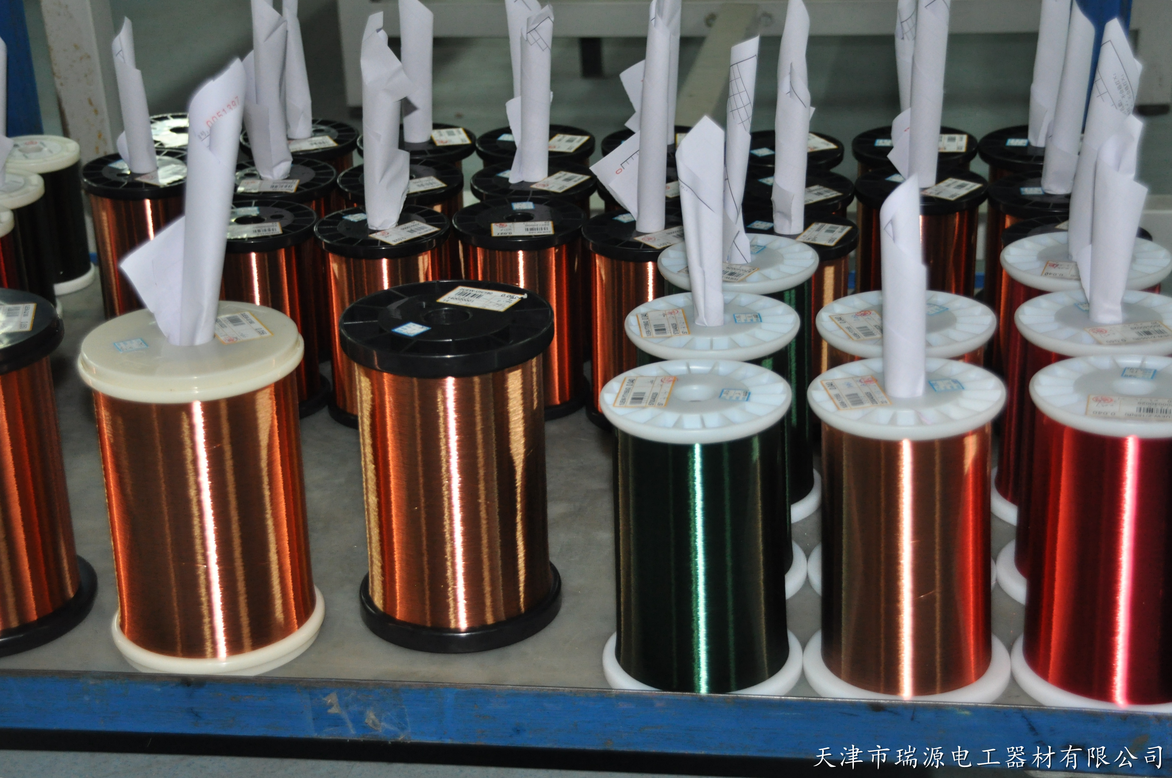 200℃ Polyester Amide Imide Enamelled Copper Wire For Generators