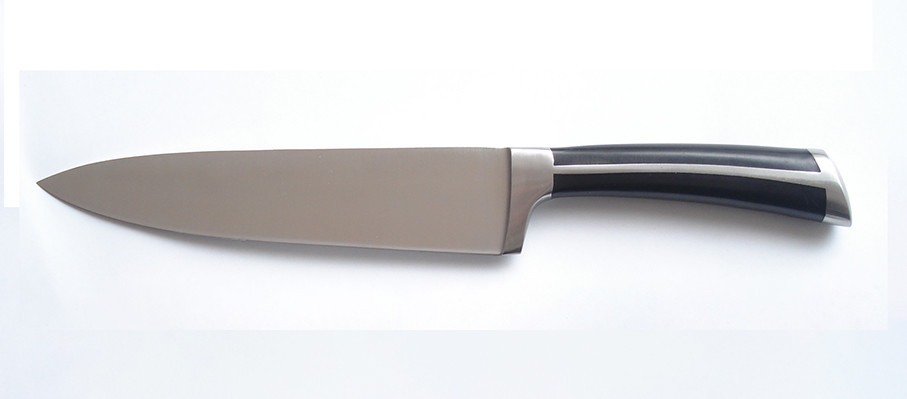 Top Chef Knife With High Quality ABS Forged Handle Black Color