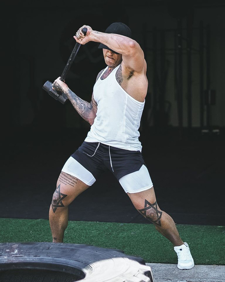 Sweatpants Woven Gym Shorts Men Worsted Breathable M-5XL 2 In 1 Gym Shorts