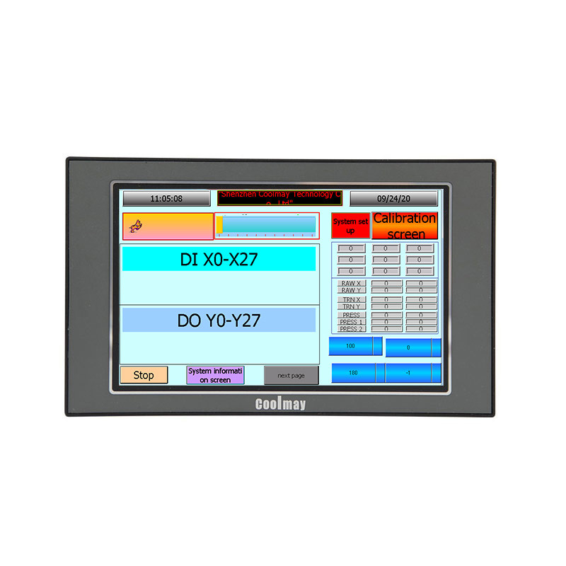 Coolmay 4.3'' HMI Integrated Touch Screen Panel RS485 RS232 Human Machine Interface Module