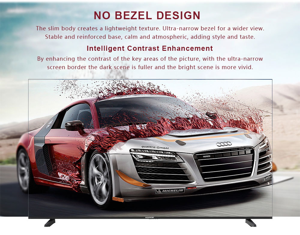 Ultra Slim Bezel Smart TV - Premium Business Display Solution, Stunning 4K Visuals Unmatched Reliability For 24/7 Operation