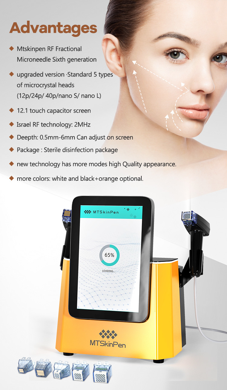 Radio Frequency Equipments RF Microneedling Machine With 10 12 MHz Frequency And High Frequency