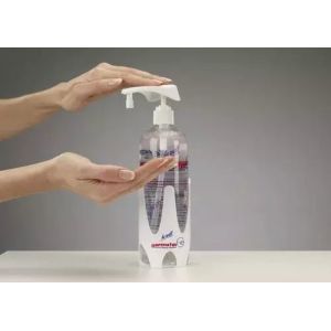 Clear Liquid Ethyl Alcohol 60 Alcohol Based Hand Sanitizer 500ml For Basic