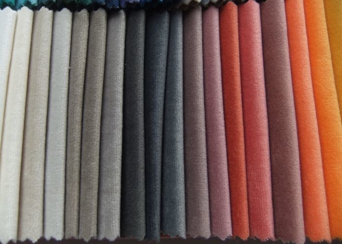 Dyed Furniture Upholstery Soft Chenille Sofa Fabric 370gsm