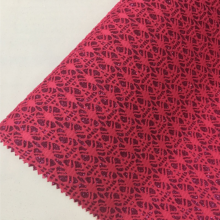 Wholesale Eco-Friendly Synthetic Mesh Glitter shoe Leather