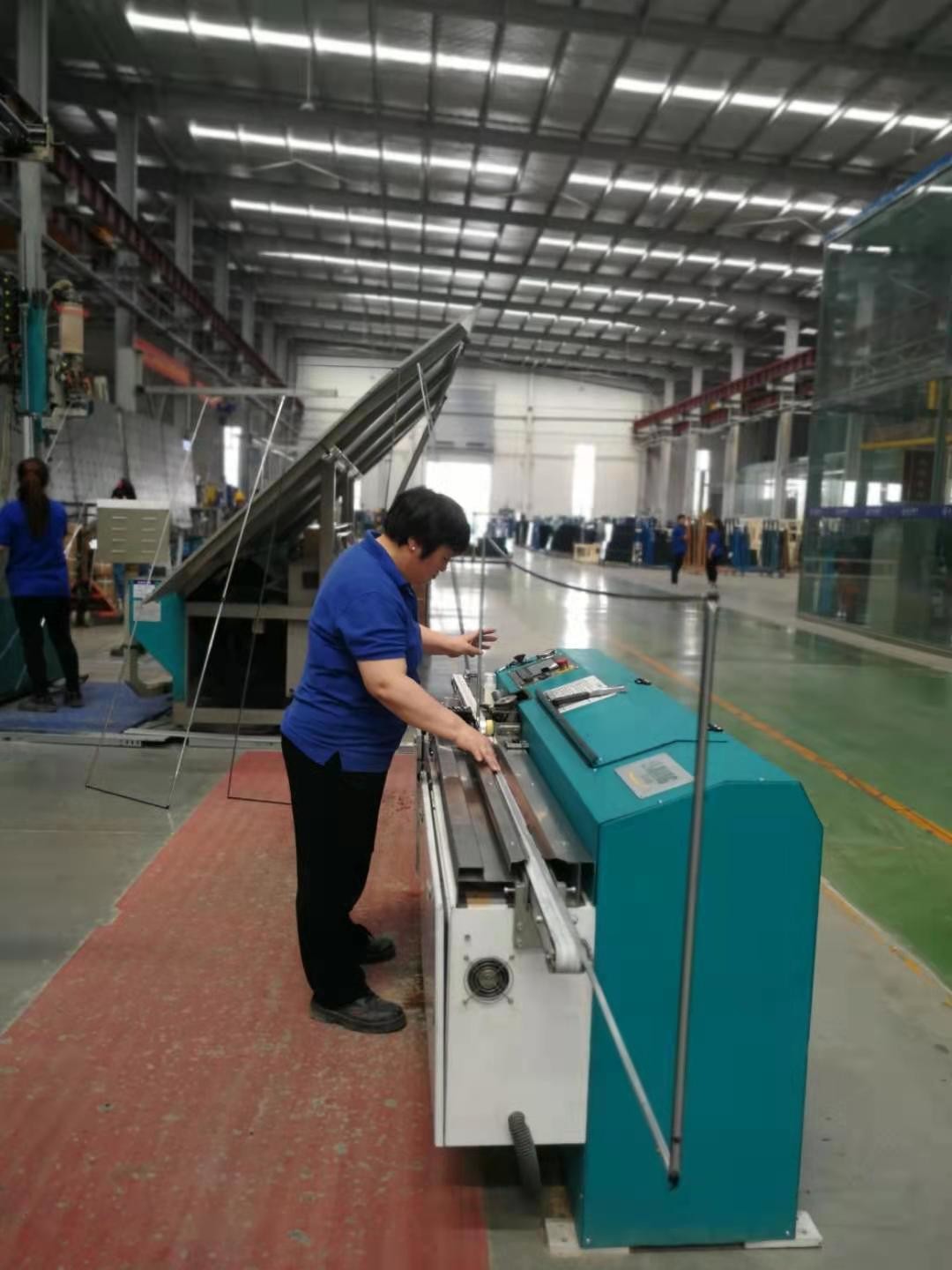 0.5-0.9mm Molecular Filler Automated Glass Dryer Machine