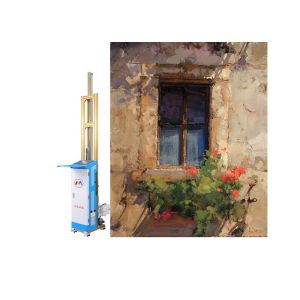 HD Vertical Wall Printing Machine With 1.8m-2.7m Printing Height