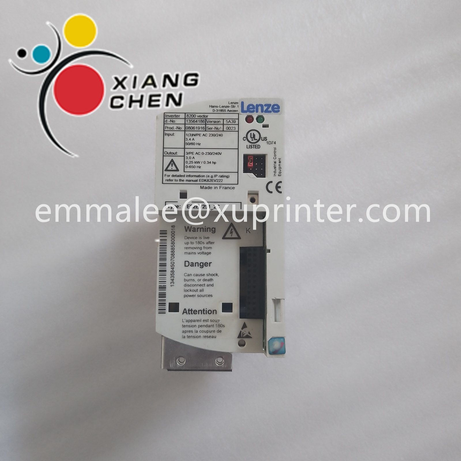 E82EV251_2C Frequency Converter front view
