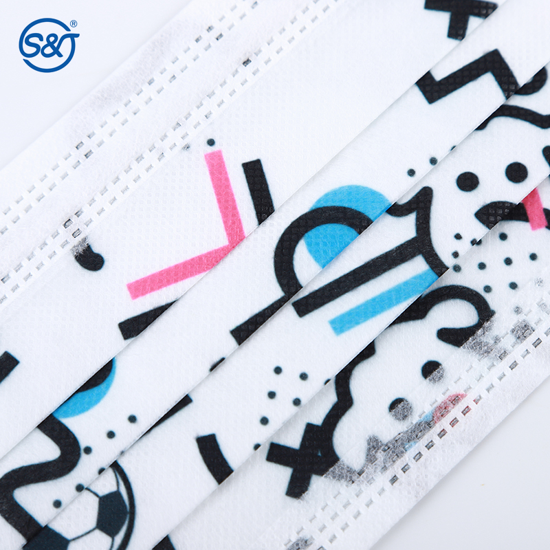 Printed Face Mask Medical Face Disposable Mask 3 ply Medical Face Mask Anti Dust