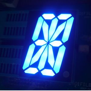 1 Single Digit 16 Segment Alphanumeric Numeric LED Display Low Current Operation