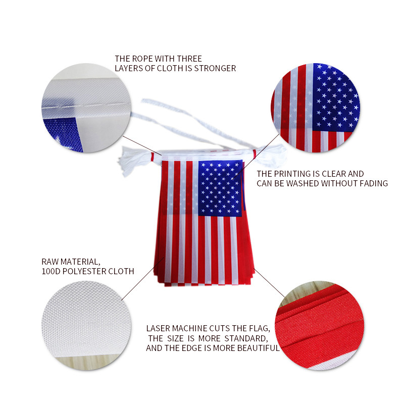Sports And Games World Cup Flags Digital Printing Silk Printing