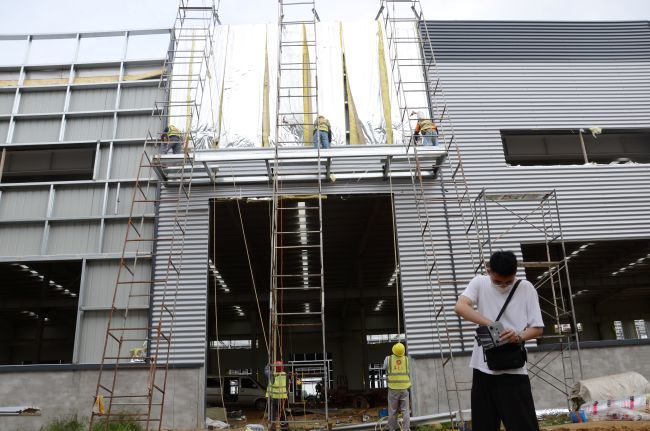 Designed Roof Ventilator Prefabricated Steel Structure Warehouse Workshop