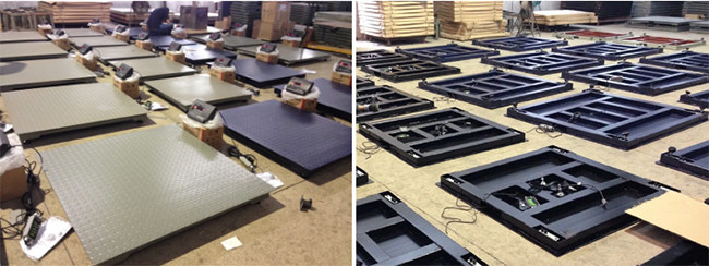 Industrial RS232 1 Ton Heavy Duty Floor Scales
