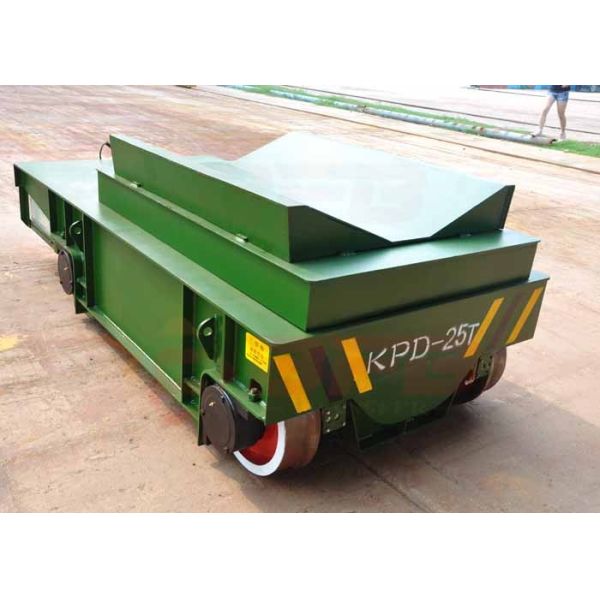 Quality 25t Electric remote control steel coils handling crane tracks trailer for sale