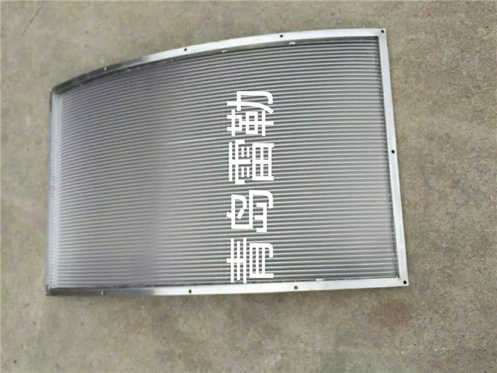 Industrial Wedge Wire Sieve Filters , Stainless Steel Sieve Mesh Framed