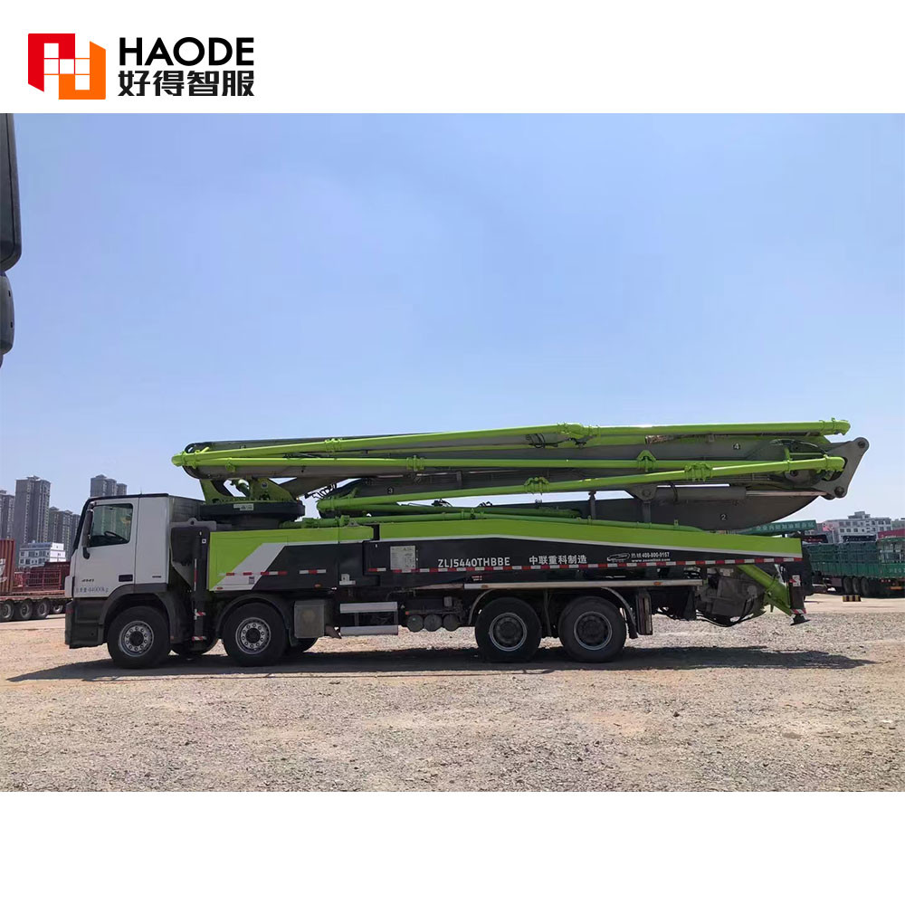 Good Price Cement Pump Machine Nongjian Brand 56m Concrete Pump Truck For Sale Concrete Machinery
