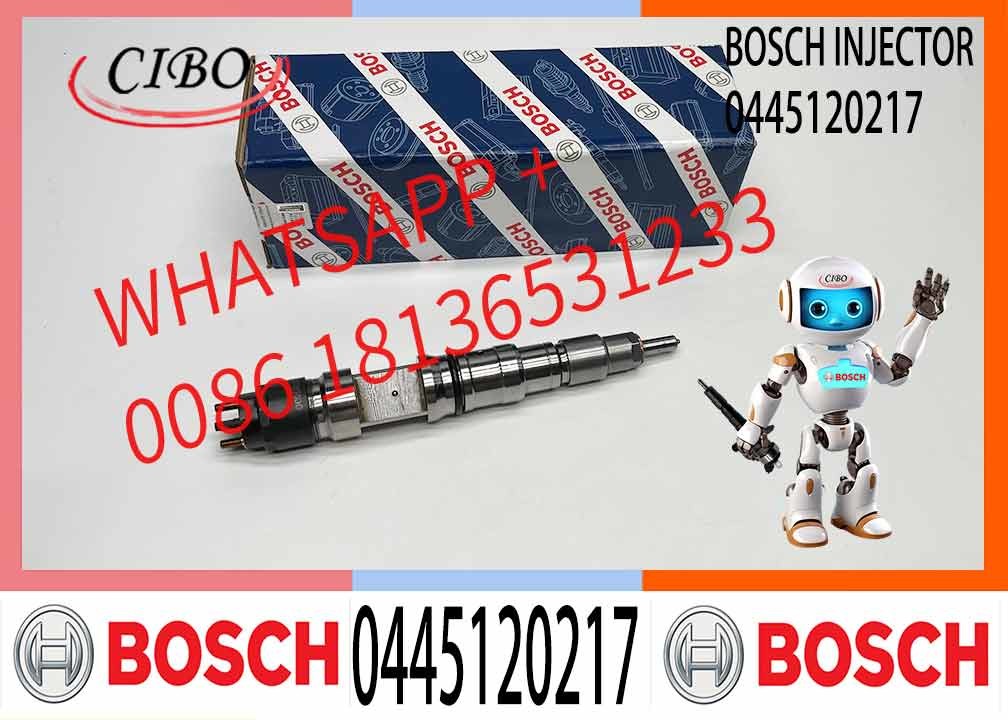 Common Rail Fuel Injector 0 445 120 217 Diesel Injector 0445120217