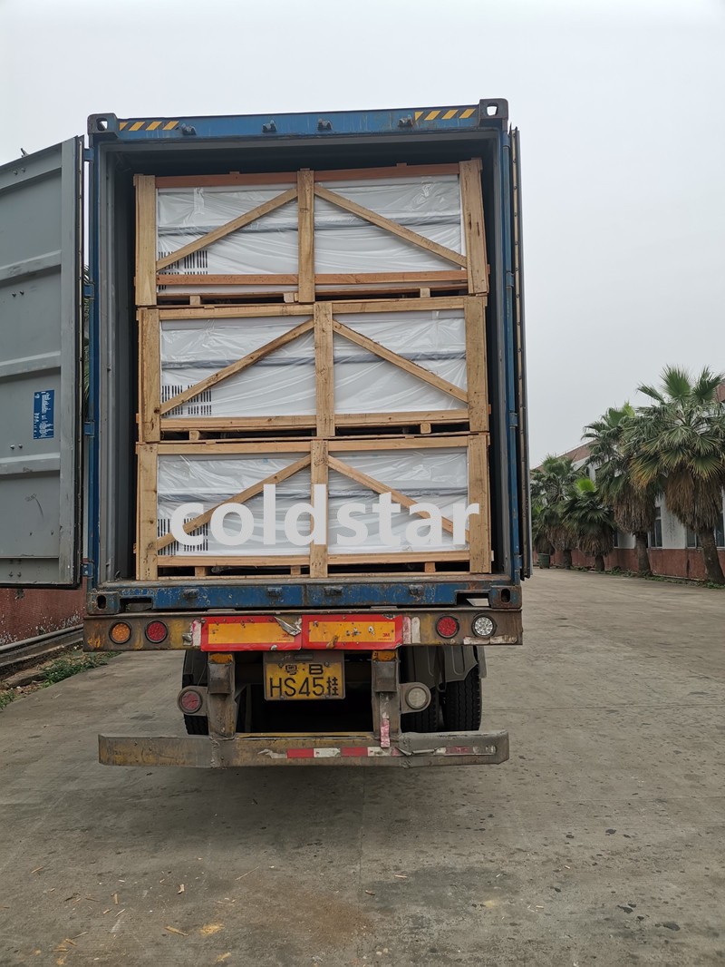 ETL Certification Supermarket Island Freezer For Meat Seafood Chicken