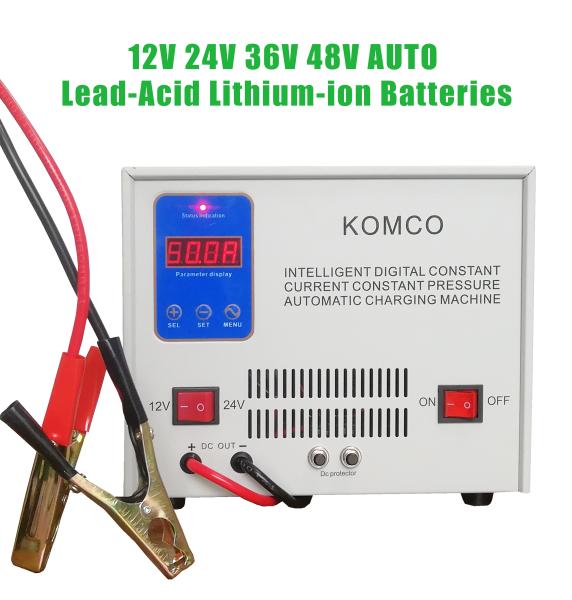 1-50A Manual / Automatic Battery Charger 12V 24V 36V 48v Forklift Battery
