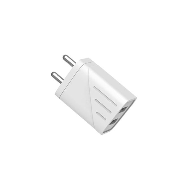 12w Fast Wall Chargers & Power Adapters Dual Usb India Adatper 5v 2.4a Eu/Us