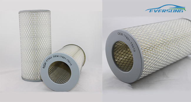 17801-75010 Car Engine Air Filters 134x289mm For Toyota Hiace 4Y Brilliance SY6480