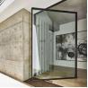 Buy cheap Customized Aluminium Alloy Pivot Entry Door Heavy Duty Glass Revolving Door from wholesalers