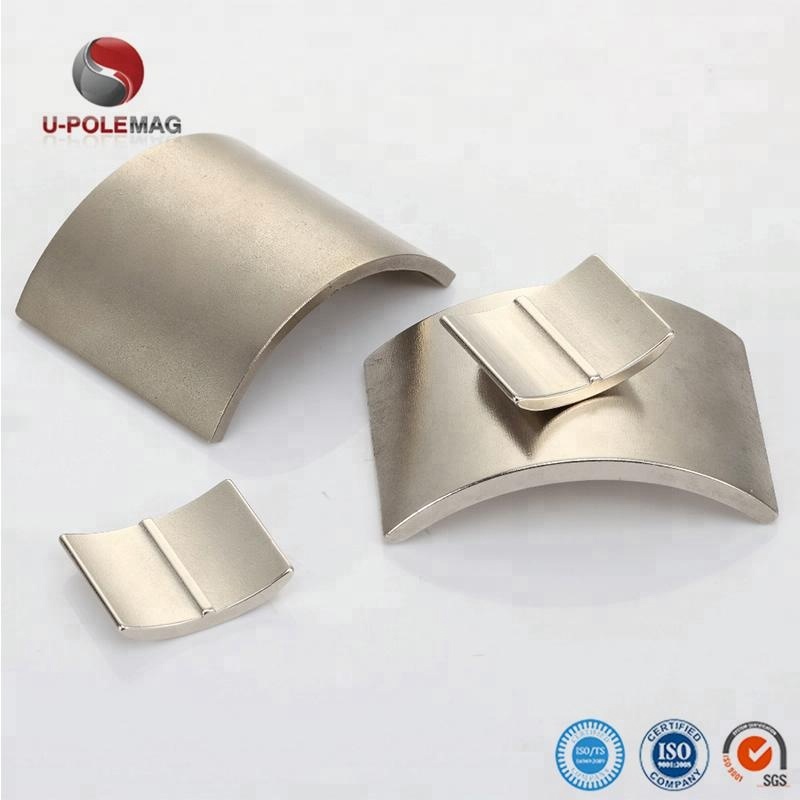 Ni-Cu-Ni Coated N42 Sectored Neodymium Magnet for Professional Permanent Magnet Motor