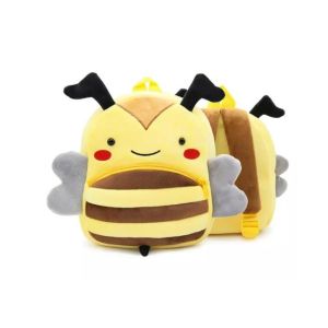 China Cartoon Polyester Animal Plush Backpack , Multipurpose Cute School Bag on sale