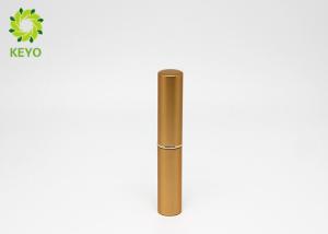  Cylinder Shape Aluminum Empty Lip Balm Tubes 5g 7g Capacity Optional Manufactures