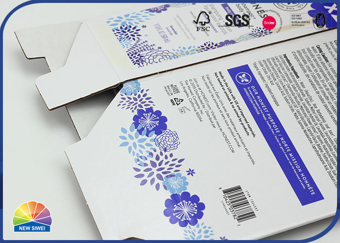 CMYK Print 500ml Shampoo Corrugated Packaging Box