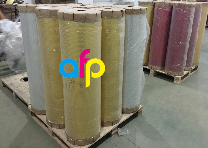 Silver Metalized Polyester Film 17 Micron - 25 Micron Thickness 3 Inch Core