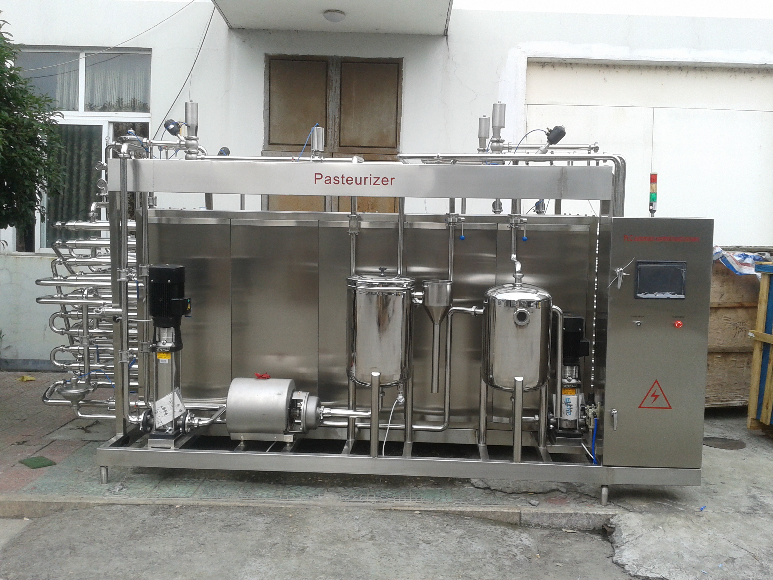Touch Screen Plate Type Autoclave Sterilizer Ultra High Temperature Fully Automatic