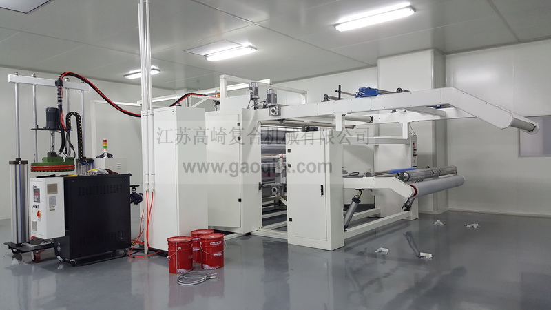PUR Hot Melt Glue Laminating Machine for Fabric/Foam/Film/Nonwoven/Leather/Paper 180 kg/h