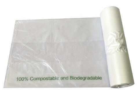 eco reusable corn starch plastic packaging fruit bag, Food Grade Corn Starch Eco