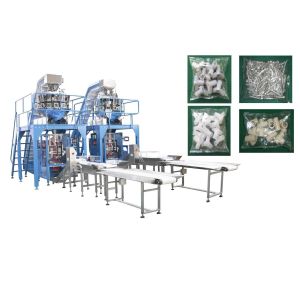 China Pipe Fittings / Bolts Multi Head Pouch Packing Machine With Mild Stainless Steel Body on sale