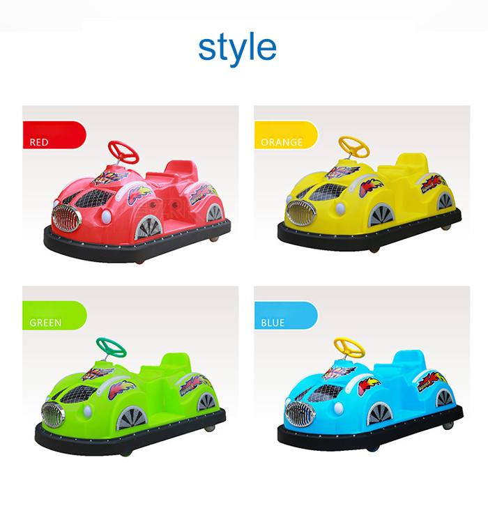 Parent Child Interaction Electric Bumper Car For Kids Amusement Park Rides