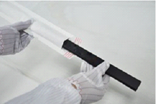 PET Thin Foil Game Touch Screen 30'' Closed NANO For Touching Fields Under Glass 20mm