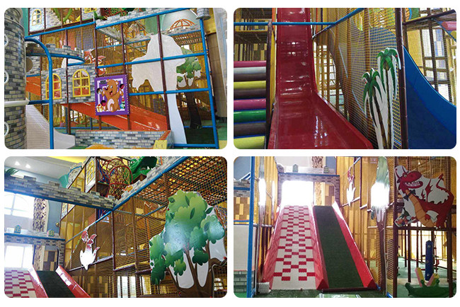 Customized Commercial 180 m² Kids Indoor Playground Equipment