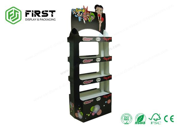 Retail Cardboard Shelf Display Promotion Corrugated Cardboard Shipper Floor
