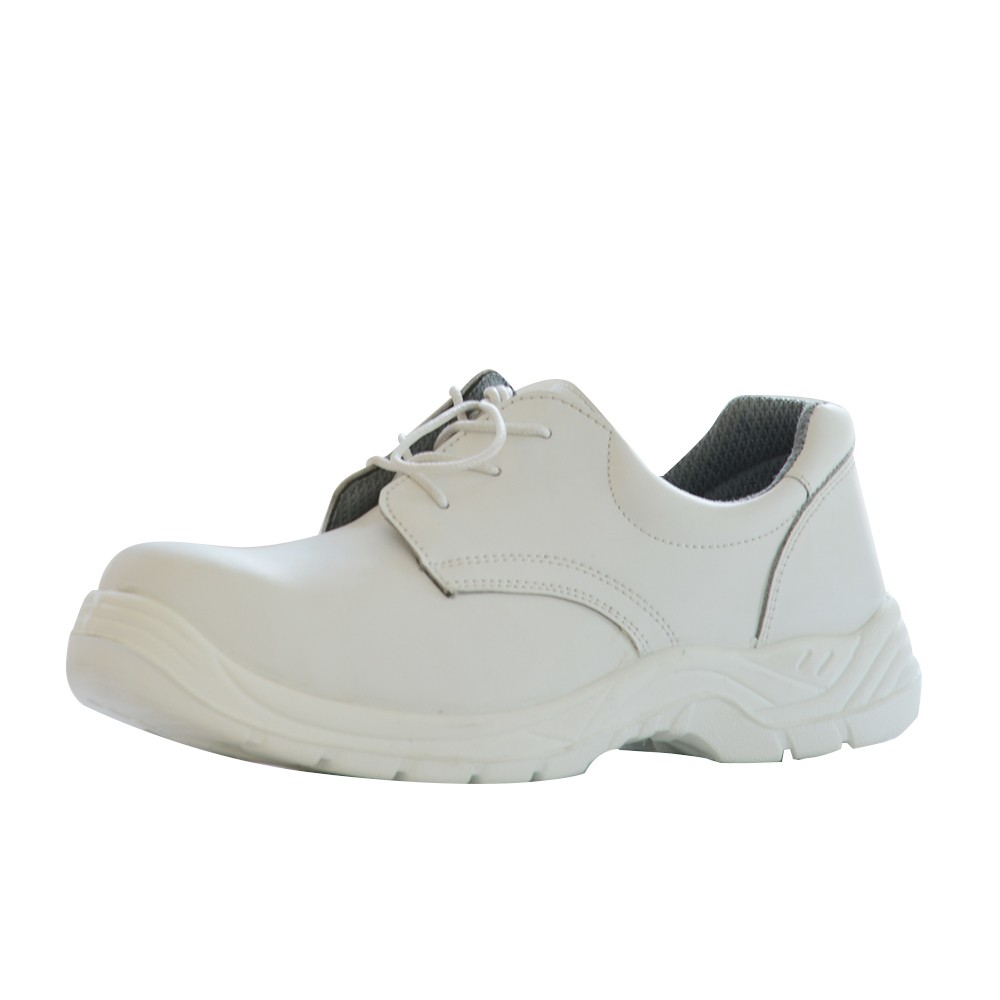 White Kitchen Safety Shoes UQ-548 SBP Standard with Steel Toe and Campela Lining