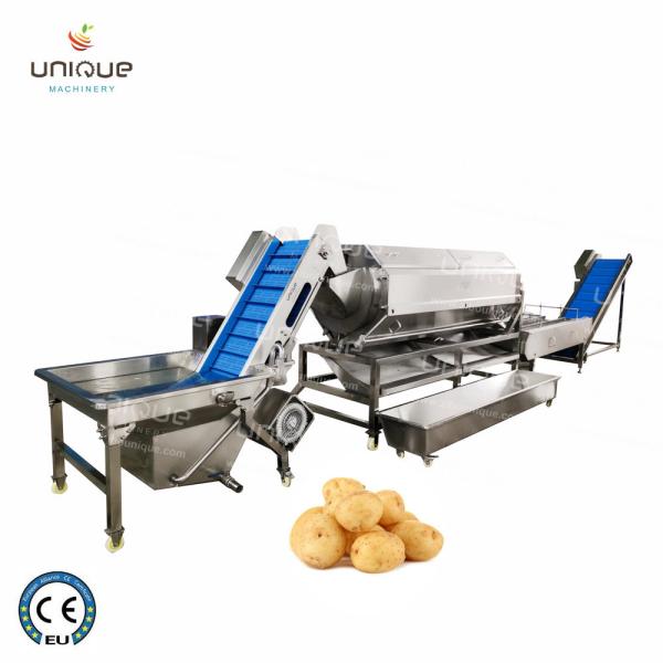 Potato Peeling and Washing Machine 2.25 kw for Food Processing Industries