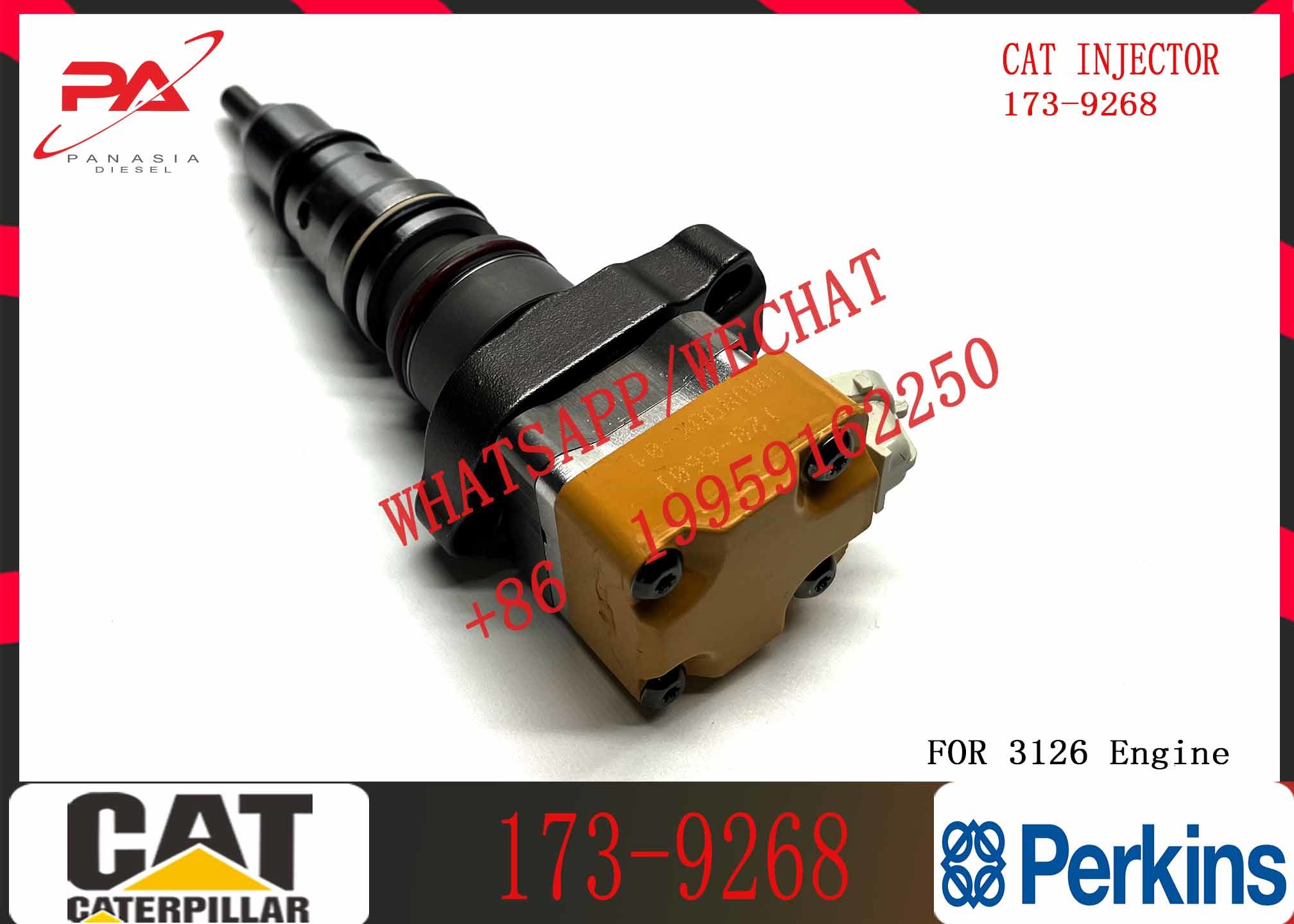 Common Rail Diesel Fuel Injectors 188-1320 173-9268 1OR-1267 169-7408 20R-0758 153-5938 for Caterpillar Engine 3126