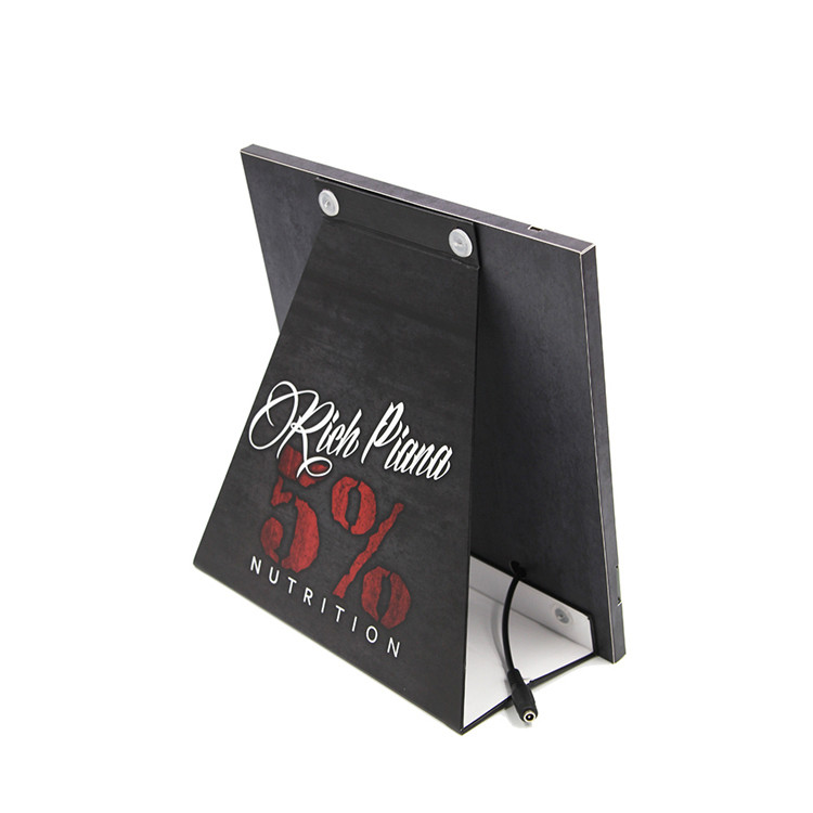 infrared sensor video shelf talker lcd display used in retails environment
