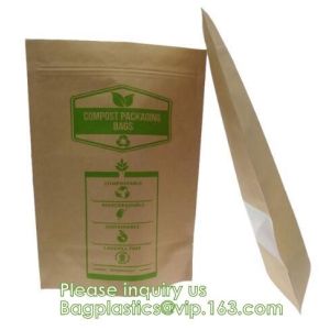 Bagease pack PLA Custom printing Sharp bottom paper bag/ drip coffee bag