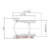 Buy cheap 1/2.7" 3.5mm F2.5 Megapixel M8x0.35 mount 88degrees low distortion mini camera from wholesalers