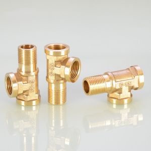  Threaded Connection Brass And Other Tees With Threaded Connection Teeth Inner And Outer Wires To Extend Copper Tees Manufactures