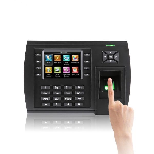 Multimedia WIFI Biometric Employee Fingerprint Time Attendance System With Card