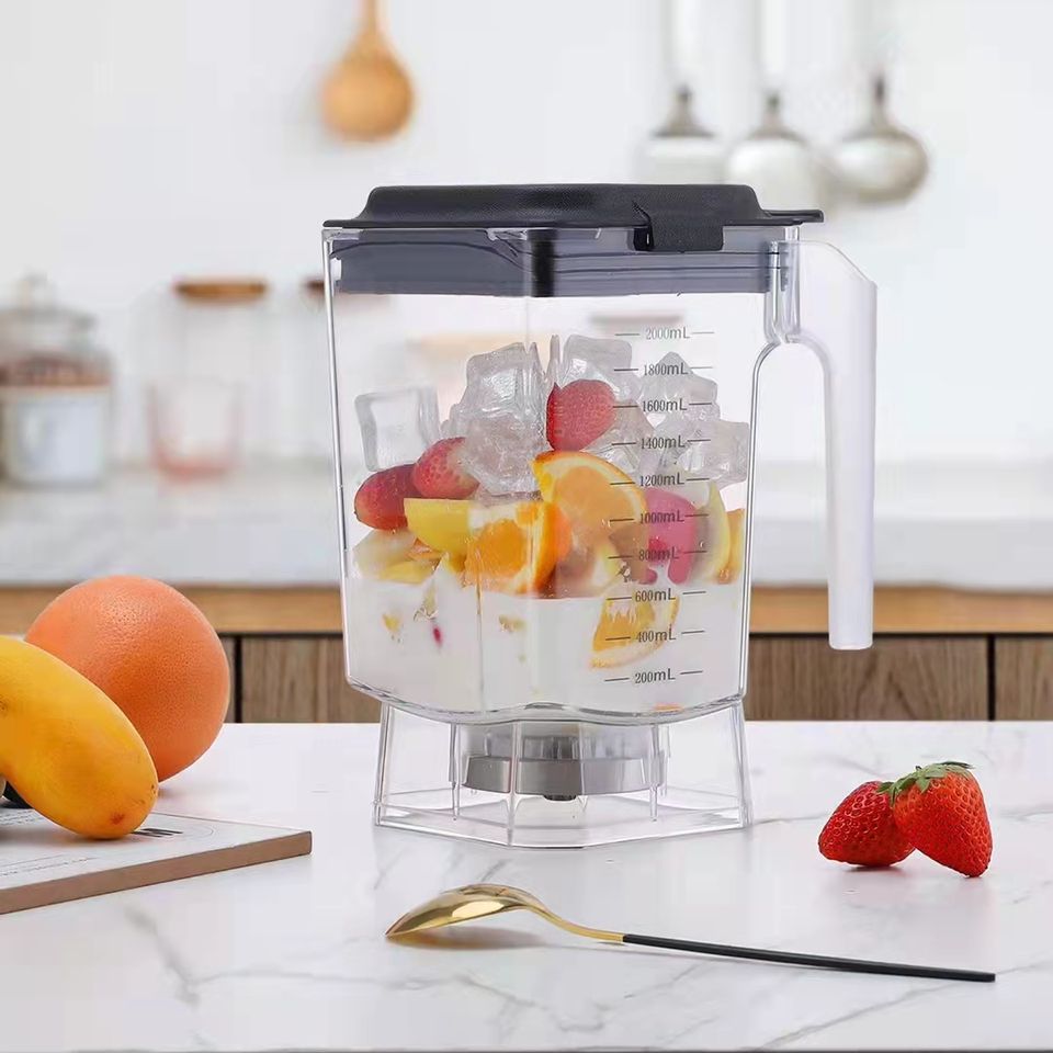 Low Noise High Speed Commercial Blender for Coffee Shop 9840 Strong Pure Copper Motor
