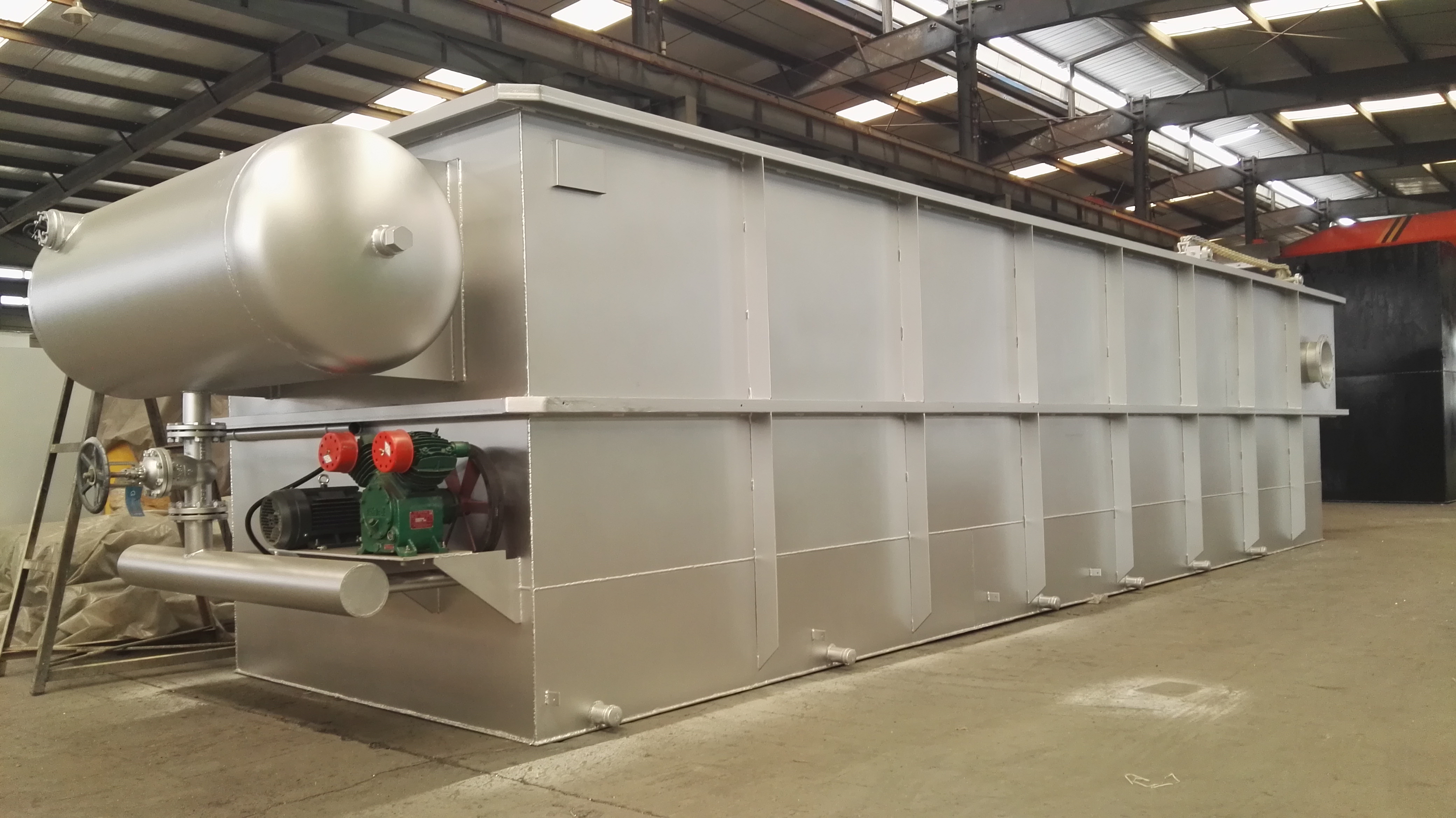 Customized Size Dissolved Air Flotation Machine for Slaughterhouse Wastewater Removal