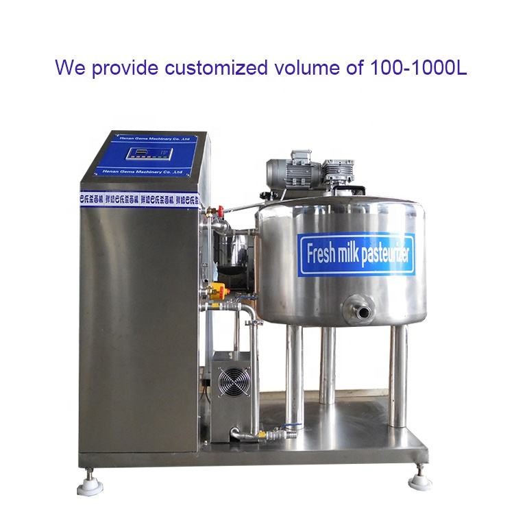 Single Tank Milk Pasteurizer Machine Small Pasteurization Machine 6kw/9kw